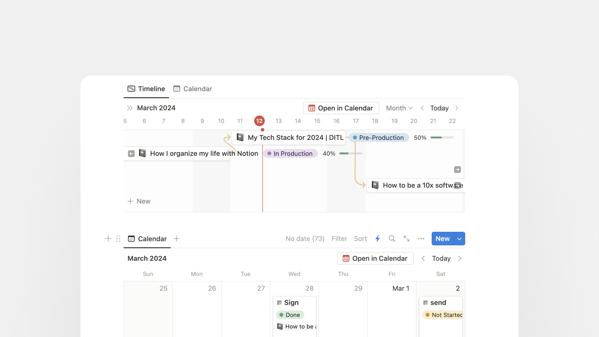 Content Manager OS Notion template